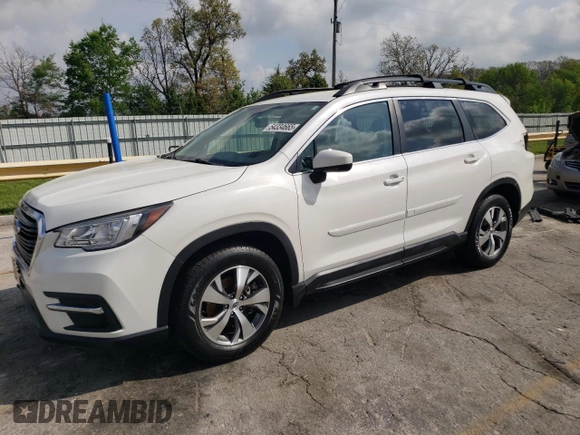 2019 Subaru Ascent Premium with VIN 4S4WMACD8K3420900, listed as a Copart auction lot 54334665 with 71,118 mi miles and Salvage title. Bid and sale history available at DreamBid. Image 1.