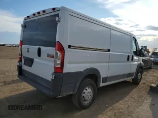2016 Ram ProMaster Cargo with VIN 3C6TRVAG5GE115830, listed as a Copart auction lot 66212404 with 124,446 mi miles and Salvage Title. Bid and sale history available at DreamBid. Image 3.