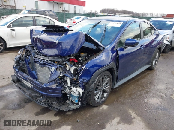 2023 Subaru WRX with VIN JF1VBAA65P9804590, listed as a IAAI auction lot 41575180 with 10,703 mi miles and . Bid and sale history available at DreamBid. Image 18.
