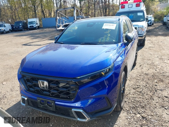 2023 Honda CR-V Sport Touring with VIN 5J6RS6H96PL001826, listed as a IAAI auction lot 42098381 with 13,813 mi miles and . Bid and sale history available at DreamBid. Image 12.