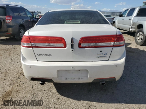 2012 Lincoln MKZ Hybrid with VIN 3LNDL2L31CR837026, listed as a Copart auction lot 53193445 with Not provided miles and Salvage title. Bid and sale history available at DreamBid. Image 6.