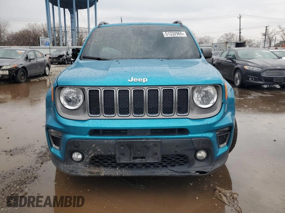 2020 Jeep Renegade Limited with VIN ZACNJAD13LPL76389, listed as a Copart auction lot 51332965 with 62,103 mi miles and Salvage title. Bid and sale history available at DreamBid. Image 5.