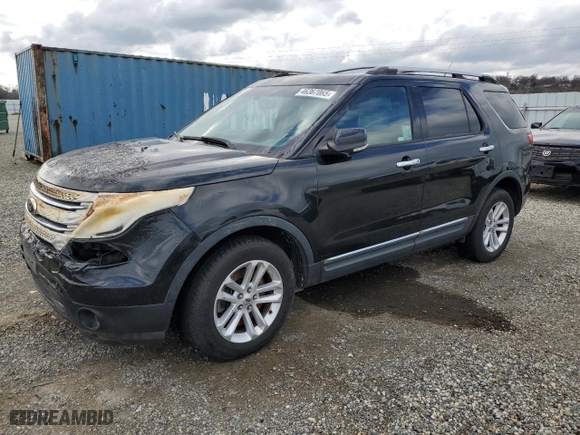 2014 Ford Explorer XLT with VIN 1FM5K8D81EGC39257, listed as a Copart auction lot 46367065 with 166,705 mi miles and Salvage Title. Bid and sale history available at carsss.com. Image 1.