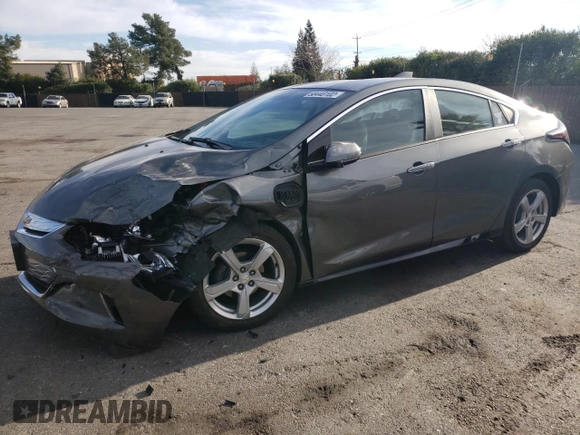 2017 Chevrolet Volt LT with VIN 1G1RC6S56HU216815, listed as a Copart auction lot 68440102 with 58,171 mi miles. Bid and sale history available at carsss.com. Image 1.