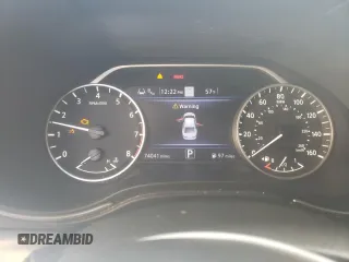 2022 Nissan Maxima SV z VIN 1N4AA6CV0NC504958, wystawiony jako Copart lot #52579705 z przebiegiem 74 041 mil mil oraz Szkoda całkowita • Salvage title. Historia ofert i sprzedaży dostępna na DreamBid. Obrazek 9.