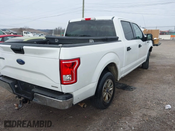 2016 Ford F-150 XL with VIN 1FTEW1CFXGFB28263, listed as a IAAI auction lot 41595127 with 166,582 mi miles and . Bid and sale history available at DreamBid. Image 4.