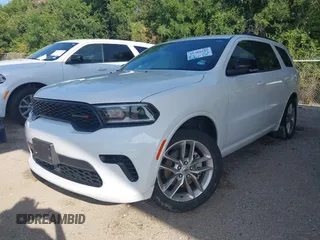2024 Dodge Durango GT Plus with VIN 1C4RDHDG2RC149832, listed as a IAAI auction lot 42783345 with 33,767 mi miles and . Bid and sale history available at DreamBid. Image 17.