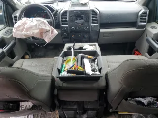 2017 Ford F-150 XL with VIN 1FTFX1EF0HFA55923, listed as a Copart auction lot 59979025 with 128,620 mi miles and Salvage title. Bid and sale history available at DreamBid. Image 8.