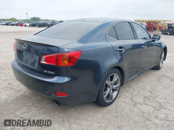 2010 Lexus IS 250 with VIN JTHBF5C24A5128391, listed as a IAAI auction lot 42101232 with 179,108 mi miles and . Bid and sale history available at DreamBid. Image 4.