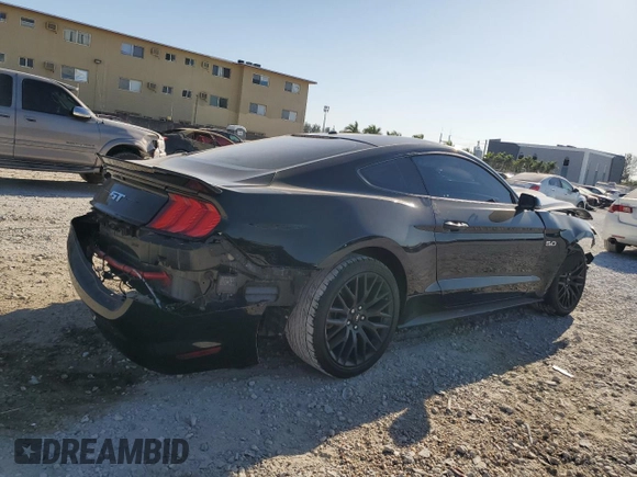 2019 Ford Mustang GT with VIN 1FA6P8CF8K5116854, listed as a Copart auction lot 49407325 with 30,592 mi miles and Non repairable. Bid and sale history available at DreamBid. Image 3.