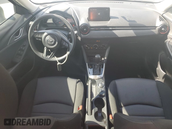 2018 Mazda CX-3 Sport with VIN JM1DKDB76J0309289, listed as a Copart auction lot 50413075 with 57,455 mi miles and Salvage Title. Bid and sale history available at DreamBid. Image 8.