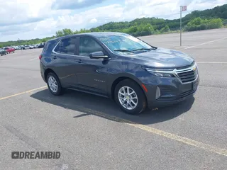 2019 Chevrolet Equinox LT z VIN 2GNAXUEV2K6151242, wystawiony jako IAAI lot #42572186 z przebiegiem 53 992 mil mil oraz . Historia ofert i sprzedaży dostępna na DreamBid. Obrazek 1.