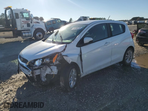 2022 Chevrolet Spark 1LT with VIN KL8CD6SA9NC011751, listed as a Copart auction lot 84898744 with 38,281 mi miles and Salvage Title. Bid and sale history available at carsss.com. Image 1.