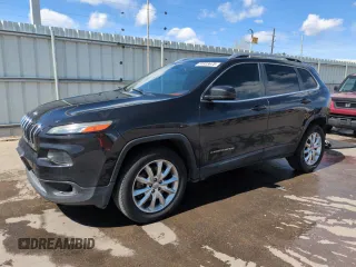 2016 Jeep Cherokee Limited with VIN 1C4PJMDB9GW151425, listed as a Copart auction lot 51323675 with 141,499 mi miles and Salvage Title. Bid and sale history available at DreamBid. Image 1.
