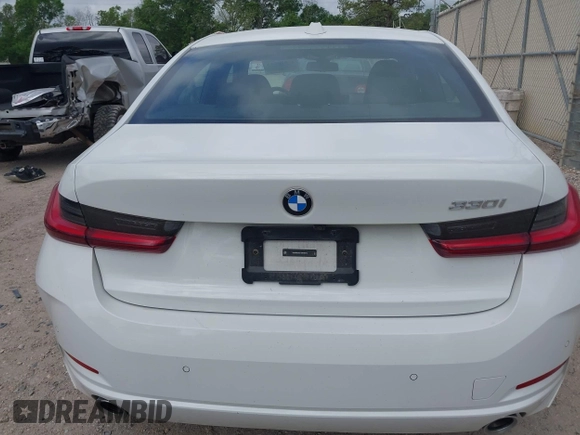 2025 BMW 3 Series 330i with VIN 3MW69CW01S8F08976, listed as a IAAI auction lot 41926214 with 12,103 mi miles and . Bid and sale history available at carsss.com. Image 16.