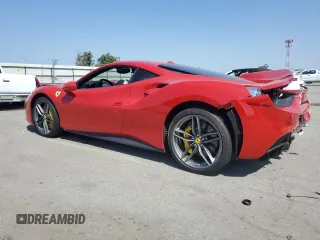 2016 Ferrari 488 с VIN ZFF79ALA7G0213912, выставлен на аукционе Copart как лот 56981185 с пробегом Не указан миль и Списание • Salvage title. История ставок и продаж доступна на DreamBid. Изображение 2.