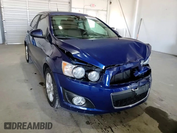 2014 Chevrolet Sonic LT with VIN 1G1JC5SHXE4171858, listed as a Copart auction lot 51755405 with 108,004 mi miles and Salvage Title. Bid and sale history available at DreamBid. Image 10.