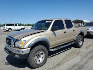 2004 Toyota Tacoma PreRunner with VIN 5TEGM92N64Z362971, listed as a Copart auction lot 57895845 with 130,631 mi miles and Salvage title. Bid and sale history available at DreamBid. Image 1.