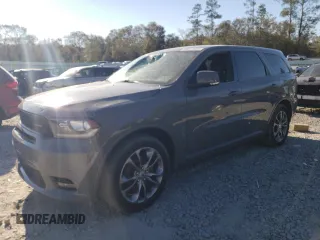2020 Dodge Durango GT with VIN 1C4RDHDGXLC259020, listed as a Copart auction lot 82817884 with 81,631 mi miles and Salvage Title. Bid and sale history available at DreamBid. Image 1.
