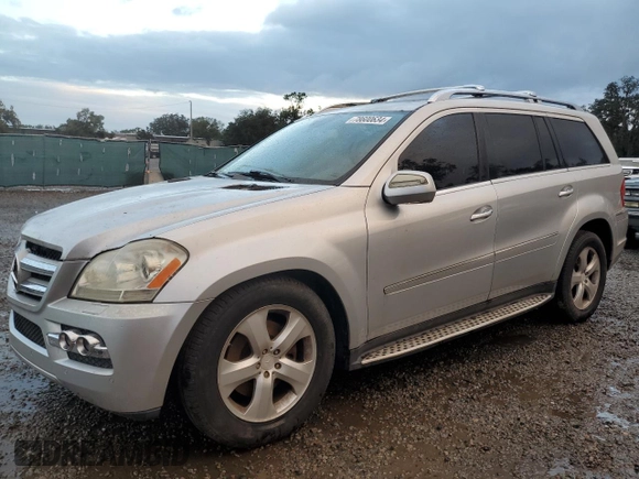 2010 Mercedes-Benz GL 450 with VIN 4JGBF7BE9AA545503, listed as a Copart auction lot 78600634 with 129,926 mi miles and Salvage Title. Bid and sale history available at DreamBid. Image 1.