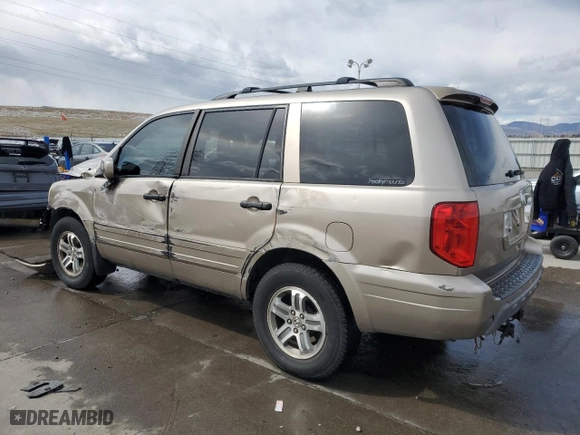 2004 Honda Pilot EX with VIN 2HKYF18544H559034, listed as a Copart auction lot 49908515 with 206,427 mi miles and Salvage Title. Bid and sale history available at carsss.com. Image 2.