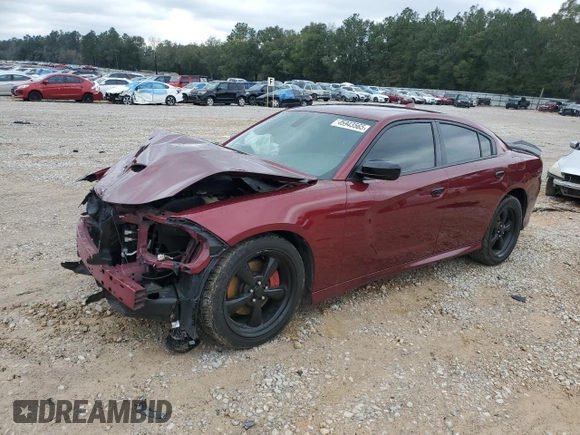 2020 Dodge Charger GT with VIN 2C3CDXHG2LH212124, listed as a Copart auction lot 45943565 with 72,925 mi miles and Salvage Title. Bid and sale history available at carsss.com. Image 1.