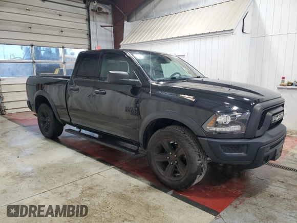 2021 Ram 1500 Warlock z VIN 1C6RR7GGXMS526629, wystawiony jako Copart lot #57223795 z przebiegiem 26 475 mil mil oraz Szkoda całkowita • Salvage title. Historia ofert i sprzedaży dostępna na DreamBid. Obrazek 4.