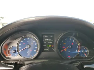 2014 Maserati GranTurismo Sport with VIN ZAM45VLA7E0122216, listed as a Copart auction lot 72050094 with 40,716 mi miles and Salvage Title. Bid and sale history available at carsss.com. Image 9.