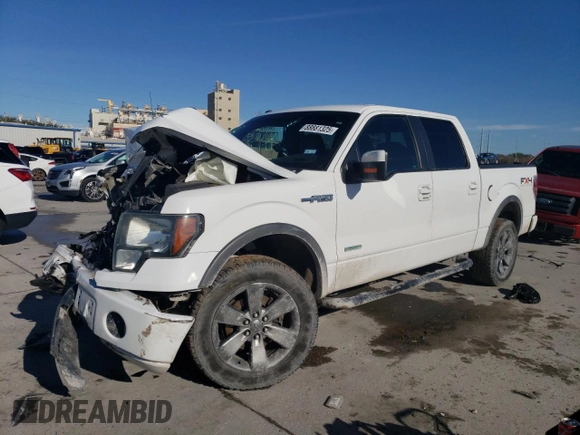 2011 Ford F-150 XLT with VIN 1FTFW1ET2BFB90675, listed as a Copart auction lot 88881325 with 0 mi miles and Salvage Title. Bid and sale history available at carsss.com. Image 1.
