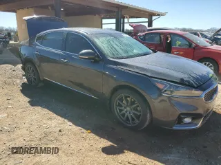 2017 Kia Cadenza Limited with VIN KNALC4J14H5055890, listed as a Copart auction lot 47307275 with 121,499 mi miles and Salvage Title. Bid and sale history available at carsss.com. Image 4.