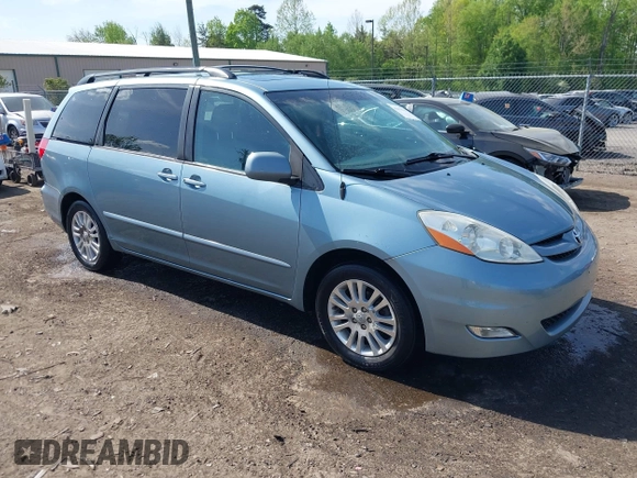 2008 Toyota Sienna XLE with VIN 5TDZK22C88S123039, listed as a IAAI auction lot 42055998 with 139,206 mi miles and . Bid and sale history available at DreamBid. Image 1.