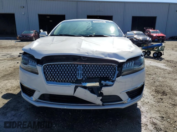 2017 Lincoln MKZ Select with VIN 3LN6L5C95HR664634, listed as a Copart auction lot 45489755 with 74,803 mi miles and Salvage title. Bid and sale history available at DreamBid. Image 5.
