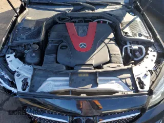2016 Mercedes-Benz C 450 AMG with VIN 55SWF6EB8GU142712, listed as a Copart auction lot 47525155 with 118,110 mi miles and Salvage Title. Bid and sale history available at carsss.com. Image 11.