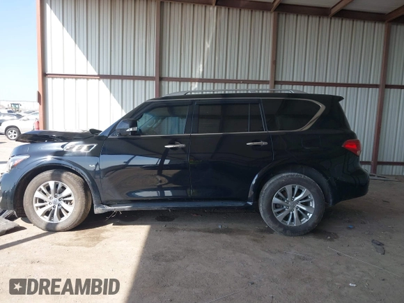 2017 Infiniti QX80 with VIN JN8AZ2NE7H9159801, listed as a IAAI auction lot 41791353 with Not provided miles and . Bid and sale history available at DreamBid. Image 15.