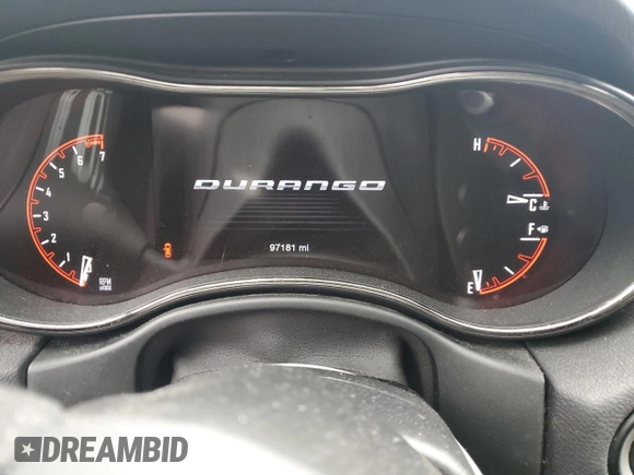2020 Dodge Durango GT Plus z VIN 1C4RDJDGXLC103079, wystawiony jako Copart lot #56681775 z przebiegiem 97 181 mil mil oraz Szkoda całkowita • Salvage title. Historia ofert i sprzedaży dostępna na DreamBid. Obrazek 9.