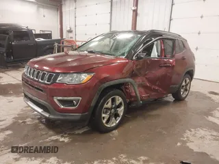 2021 Jeep Compass Limited with VIN 3C4NJDCB8MT503467, listed as a IAAI auction lot 41343230 with 30,321 mi miles and . Bid and sale history available at carsss.com. Image 17.