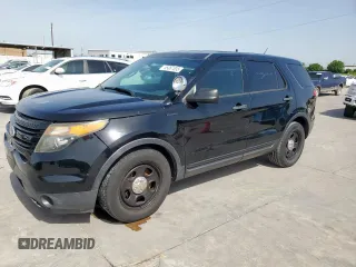 2014 Ford Police Interceptor Utility z VIN 1FM5K8AR0EGA92085, wystawiony jako Copart lot #55067335 z przebiegiem 112 373 mil mil oraz Szkoda całkowita • Salvage title. Historia ofert i sprzedaży dostępna na DreamBid. Obrazek 1.