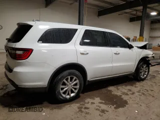2018 Dodge Durango SXT with VIN 1C4RDJAG1JC315628, listed as a Copart auction lot 56653695 with 128,765 mi miles and Clean title. Bid and sale history available at DreamBid. Image 3.