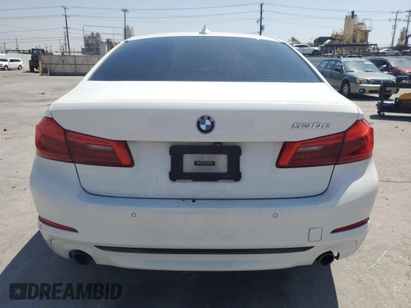 2020 BMW 5 Series 530e with VIN WBAJA9C07LCD42789, listed as a Copart auction lot 52234345 with Not Provided miles and Salvage Title. Bid and sale history available at DreamBid. Image 6.