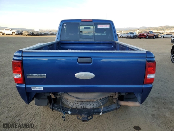 2011 Ford Ranger XLT with VIN 1FTLR4FEXBPA98493, listed as a Copart auction lot 88169075 with 167,461 mi miles and Salvage Title. Bid and sale history available at carsss.com. Image 6.