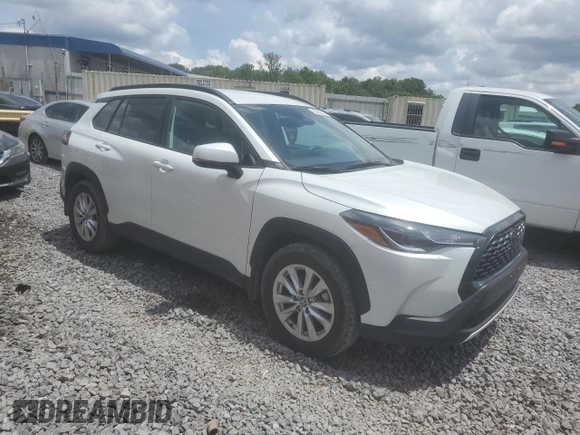 2023 Toyota Corolla Cross LE z VIN 7MUCAAAG1PV041021, wystawiony jako Copart lot #58620495 z przebiegiem 29 111 mil mil oraz Szkoda całkowita • Salvage title. Historia ofert i sprzedaży dostępna na DreamBid. Obrazek 4.