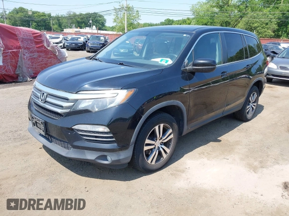 2016 Honda Pilot EX-L z VIN 5FNYF6H51GB123130, wystawiony jako IAAI lot #42409779 z przebiegiem 191 318 mil mil oraz . Historia ofert i sprzedaży dostępna na DreamBid. Obrazek 2.