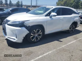 2022 Lexus RX 350L with VIN JTJHZKEAXN2029004, listed as a Copart auction lot 57858485 with 94,701 mi miles and Salvage title. Bid and sale history available at DreamBid. Image 1.