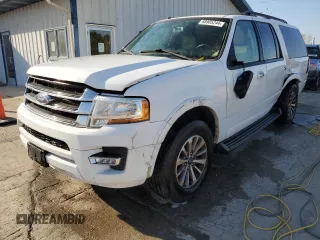 2017 Ford Expedition EL XLT with VIN 1FMJK1HT7HEA79034, listed as a Copart auction lot 68905244 with 190,384 mi miles and Salvage Title. Bid and sale history available at carsss.com. Image 1.