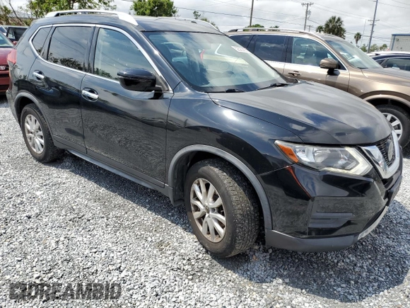 2018 Nissan Rogue SV with VIN JN8AT2MV9JW349335, listed as a Copart auction lot 52323385 with 74,461 mi miles and Salvage Title. Bid and sale history available at carsss.com. Image 4.
