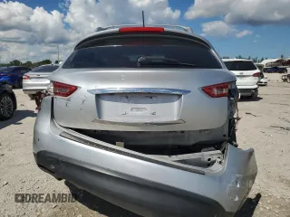 2011 Infiniti FX35 with VIN JN8AS1MU0BM711926, listed as a Copart auction lot 73609004 with 124,393 mi miles and Non Repairable. Bid and sale history available at carsss.com. Image 6.
