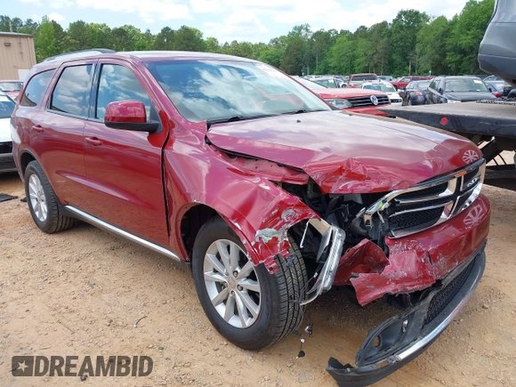 2014 Dodge Durango SXT with VIN 1C4RDHAG8EC476685, listed as a IAAI auction lot 42221303 with 113,829 mi miles and . Bid and sale history available at DreamBid. Image 1.