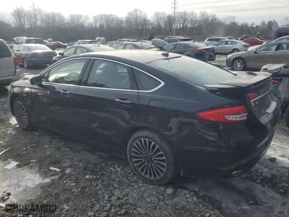 2018 Ford Fusion Titanium with VIN 3FA6P0D90JR124131, listed as a Copart auction lot 89238725 with 106,233 mi miles and Salvage Title. Bid and sale history available at carsss.com. Image 2.