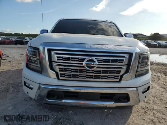 2021 Nissan Titan SV with VIN 1N6AA1EDXMN506587, listed as a Copart auction lot 85530864 with 94,339 mi miles and Salvage title. Bid and sale history available at DreamBid. Image 5.