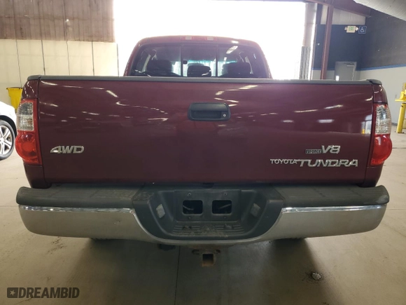 2005 Toyota Tundra SR5 with VIN 5TBBT44135S467341, listed as a Copart auction lot 54726605 with 146,158 mi miles and Clean Title. Bid and sale history available at carsss.com. Image 6.